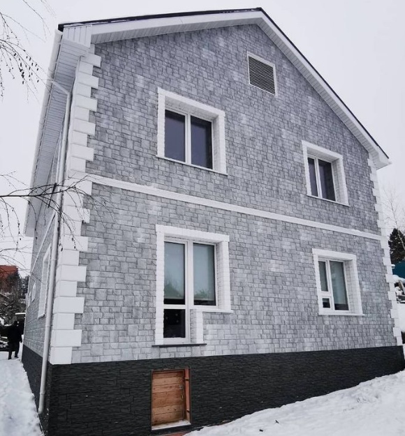 Фактура фасадной панели Grand Line